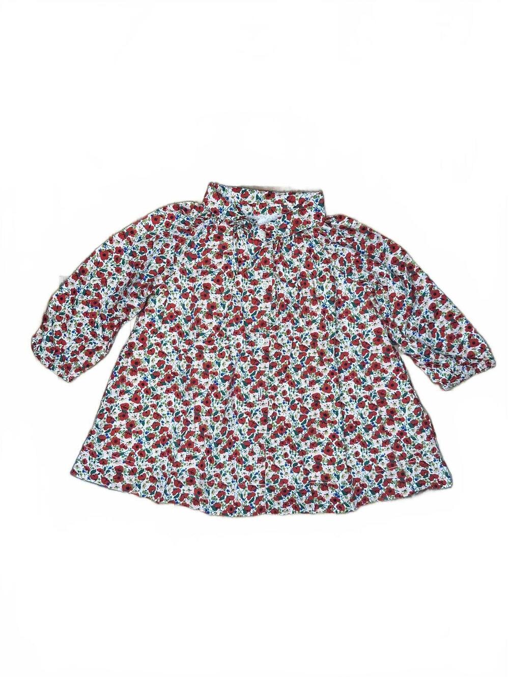 baby GAP Floral Long Sleeve Top 6-12 Months